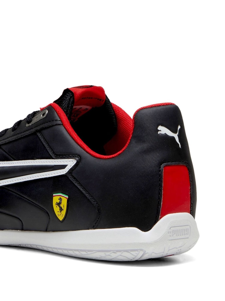 Puma Black Mens Scuderia Ferrari Tune Cat Driving Shoes - Image 6 of 6 Puma Black Mens Scuderia Ferrari Tune Cat Driving Shoes - Image 6 of 6