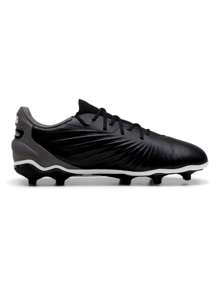 Puma Black Youth Boys KING MATCH FG/AG Football Boots - Image 2 of 6
