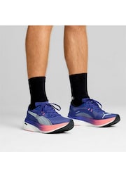 Puma Blue Mens Deviate NITRO™ 3 Running Shoes - Image 1 of 5