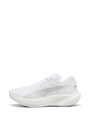 Puma White Mens Deviate NITRO™ 3 Running Shoes - Image 1 of 6