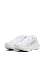 Puma White Mens Deviate NITRO™ 3 Running Shoes - Image 2 of 6