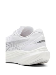 Puma White Mens Deviate NITRO™ 3 Running Shoes - Image 4 of 6