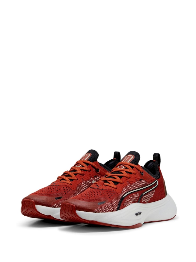 Puma Red Mens PWR NITRO™ SQD 2 Training Shoes - Image 2 of 5