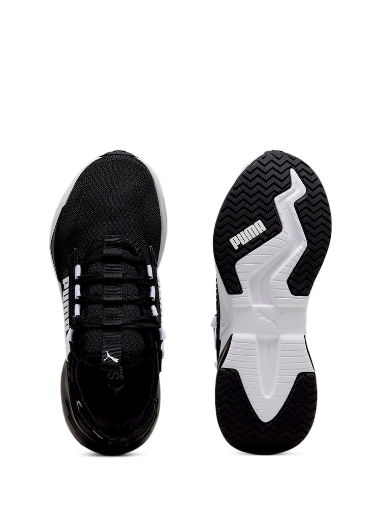 Чорний - Puma хлопчики Retaliate 3 Running взуття - Image 4 of 6