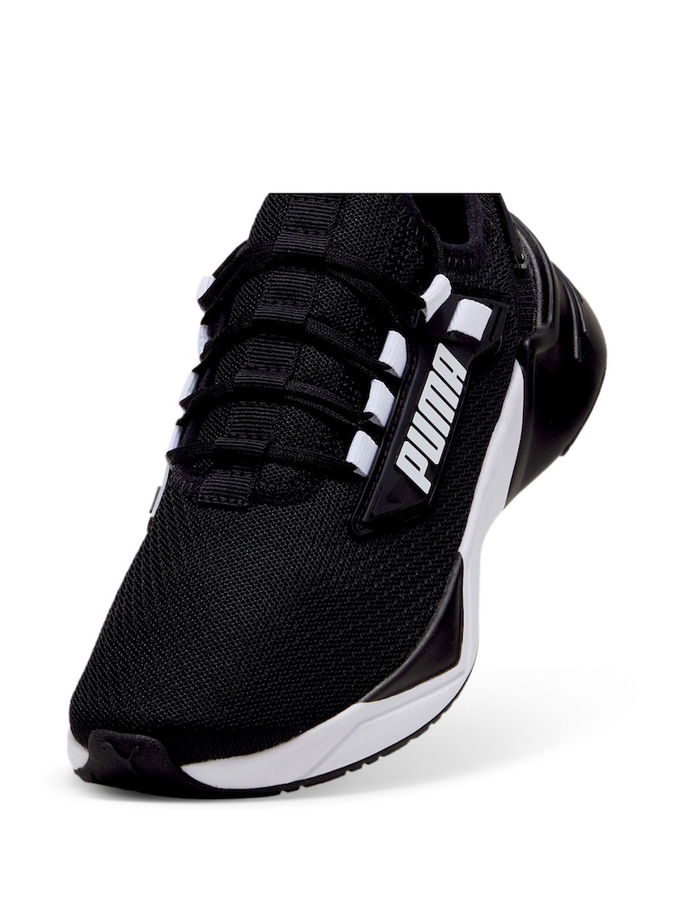 Чорний - Puma хлопчики Retaliate 3 Running взуття - Image 5 of 6