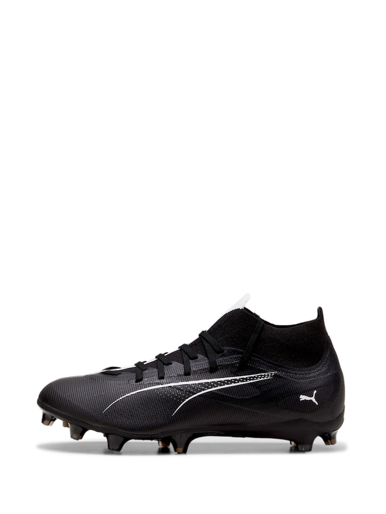Puma Black Mens ULTRA 5 MATCH+ FG/AG Football Boots - Image 1 of 6