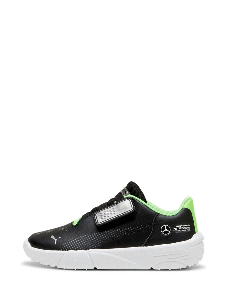 Puma Black Boys Mercedes-AMG Petronas F1 Drift Cat Decima 2.0 Sneakers - Image 2 of 6