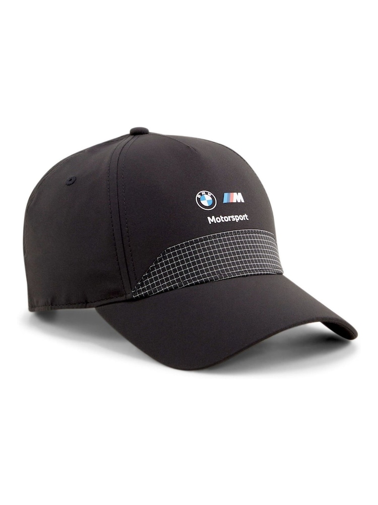 Puma Black Mens BMW M Motorsport Baseball Cap - Image 1 of 4 Puma Black Mens BMW M Motorsport Baseball Cap - Image 1 of 4