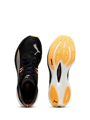 Puma Black Mens Deviate NITRO™ 3 Running Shoes - Image 5 of 6