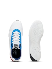 Puma White Mens BMW M Motorsport Tune Cat Driving Shoes - Image 3 of 6