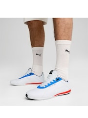 Puma White Mens BMW M Motorsport Tune Cat Driving Shoes - Image 6 of 6