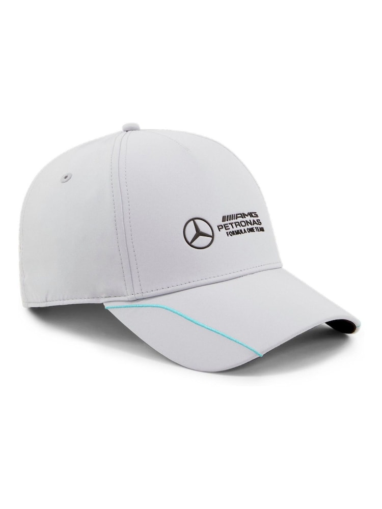Puma Grey Mens Mercedes-AMG Petronas F1 Cap - Image 1 of 4