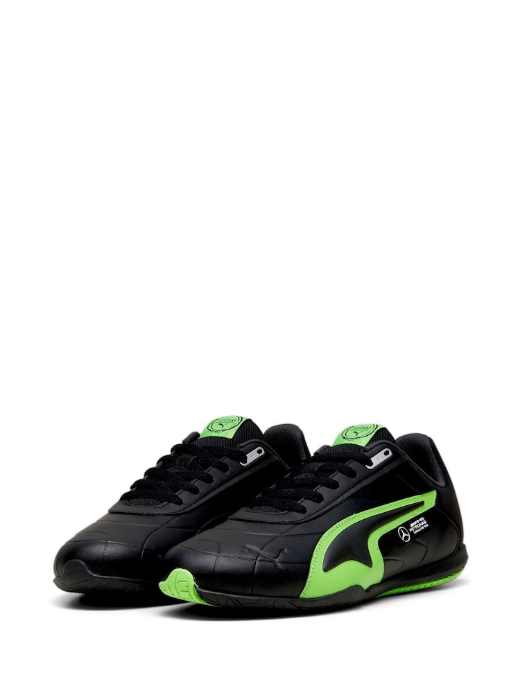 Puma Black Mens Mercedes-AMG Petronas F1 Tune Cat Sneakers - Image 2 of 6