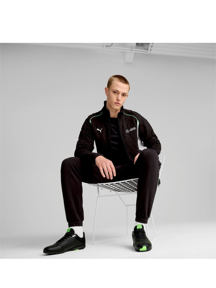 Puma Black Mens Mercedes-AMG Petronas F1 Tune Cat Sneakers - Image 6 of 6