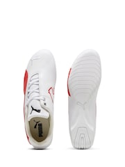 Puma White Mens Scuderia Ferrari Future Cat Sneakers - Image 3 of 6