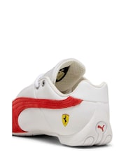 Puma White Mens Scuderia Ferrari Future Cat Sneakers - Image 4 of 6