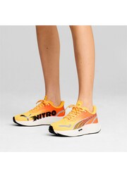 Puma Orange Womens Velocity NITRO™ 3 Running Shoes - Image 1 of 6