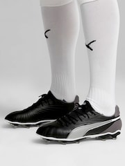 Puma Black Mens KING MATCH FG/AG Football Boots - Image 1 of 6
