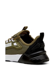 Puma Green Boys Retaliate 3 Running Shoes - Image 6 of 6
