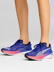 Puma Blue Womens Deviate NITRO™ 3 Running Shoes - Image 1 of 6