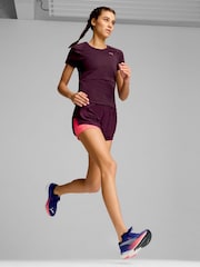 Puma Blue Womens Deviate NITRO™ 3 Running Shoes - Image 2 of 6