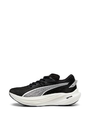 Puma Black/White Womens Deviate NITRO™ 3 Running Shoes - Image 3 of 6