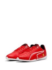 Puma Red Mens Scuderia Ferrari Tune Cat Driving Shoes - Image 2 of 6