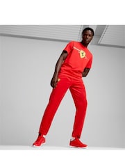 Puma Red Mens Scuderia Ferrari Tune Cat Driving Shoes - Image 5 of 6