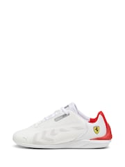 Puma White Boys Scuderia Ferrari Drift Cat Decima 2.0 Sneakers - Image 2 of 6