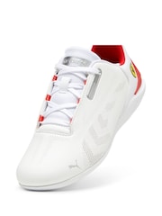 Puma White Boys Scuderia Ferrari Drift Cat Decima 2.0 Sneakers - Image 4 of 6