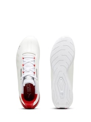 Puma White Boys Scuderia Ferrari Drift Cat Decima 2.0 Sneakers - Image 5 of 6
