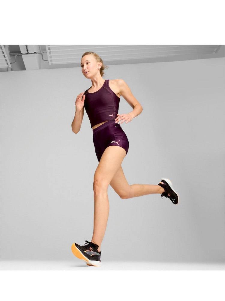 Puma Black Womens Deviate NITRO™ 3 Running Shoes - Image 2 of 6