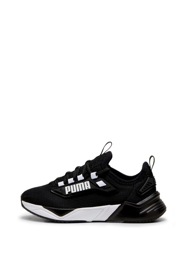 Puma Black Boys Retaliate 3 Running Shoes - Image 2 of 6