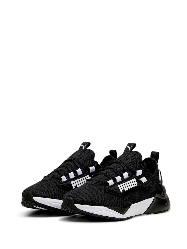 Чорний - Puma хлопчики Retaliate 3 Running взуття - Image 3 of 6