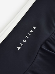 Navy Active Tennis Skort With Tipping - Image 7 of 8
