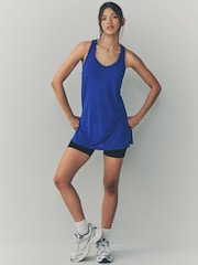 Cobalt Blue Active Lightweight Longline Vest - Image 2 of 8