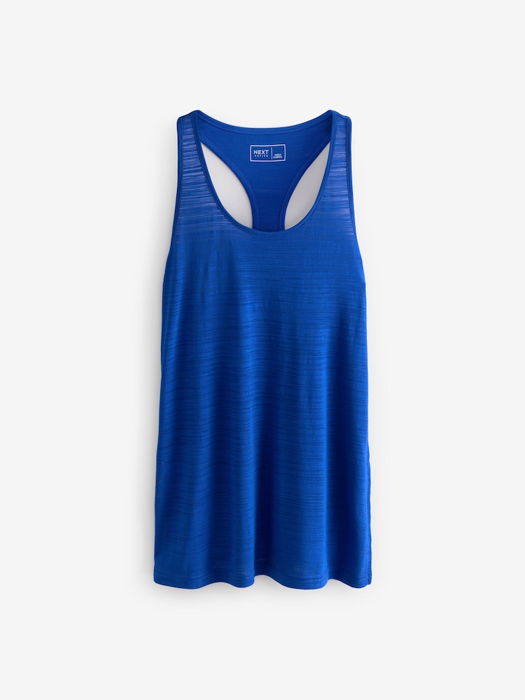 Cobalt Blue Active Lightweight Longline Vest - Image 6 of 8