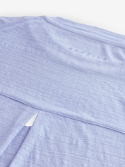Pale Blue Crew Neck Lightweight Short Sleeve T-Shirt - Image 6 of 7