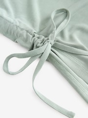 Sage Green Active Lightweight Modal Ruched Side Tank Vest - Image 8 of 8