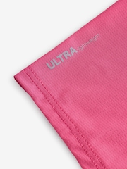 Pink Active Lightweight Short Sleeve Running Top with Reflective Taping - Image 9 of 9