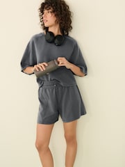 Charcoal Grey Active Modal Soft Touch Shorts - Image 1 of 7