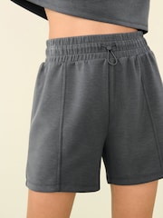 Charcoal Grey Active Modal Soft Touch Shorts - Image 4 of 7