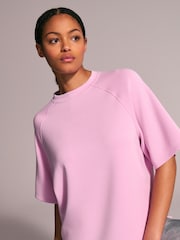 Light Pink Active Modal Longline T-Shirt - Image 2 of 8