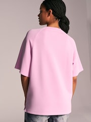 Light Pink Active Modal Longline T-Shirt - Image 4 of 8