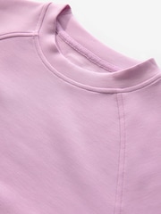 Light Pink Active Modal Longline T-Shirt - Image 7 of 8