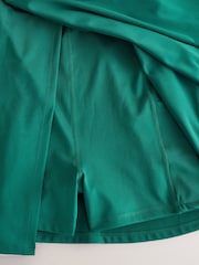 Зеленый - Active Square Neck Tennis Dress - Изображение 6 из 7