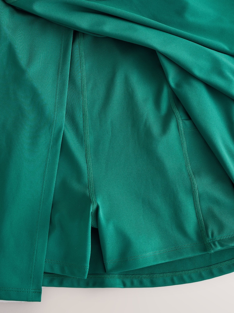 Green Active Square Neck Tennis Dress - Image 6 of 7