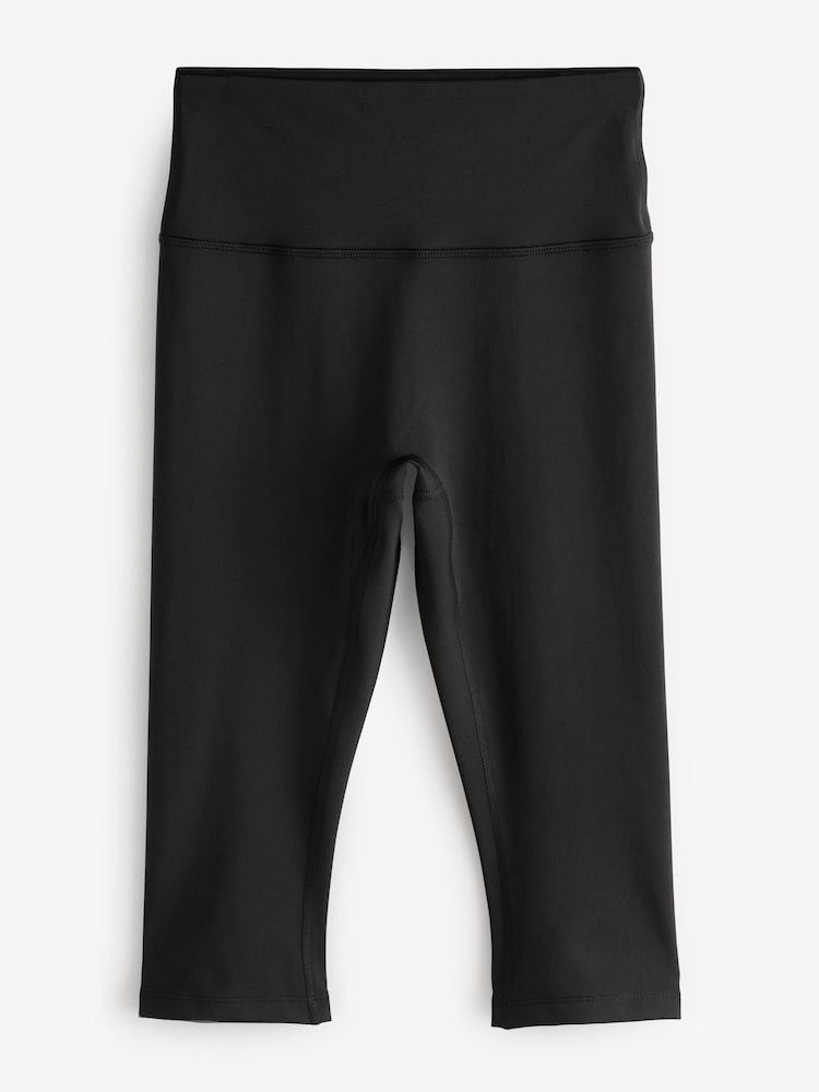 Black Active Power Capri Leggings - Image 5 of 6