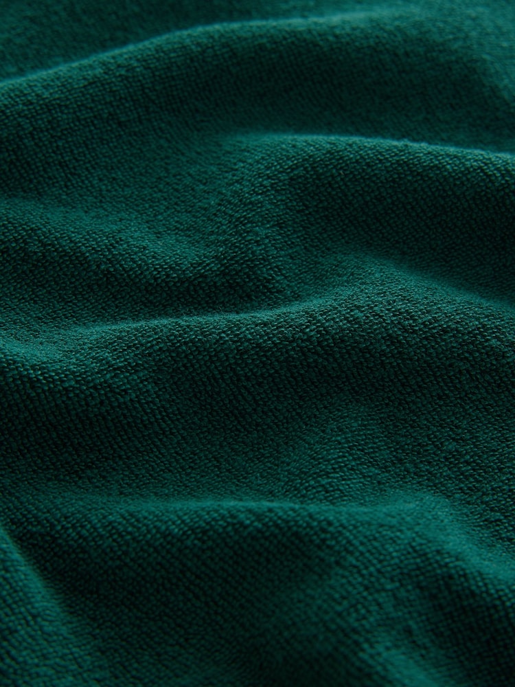 Green Active Towelling Polo Top - Image 8 of 8
