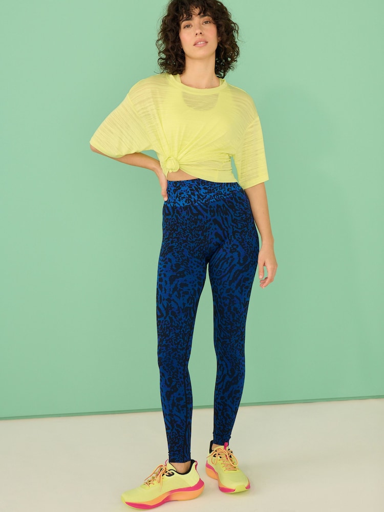 Bright Yellow Active Crew Neck Lightweight Boxy Short Sleeve T-Shirt - Image 2 of 8